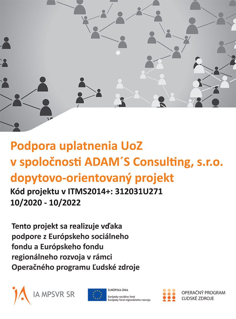ADAM'S Consulting - info o projekte